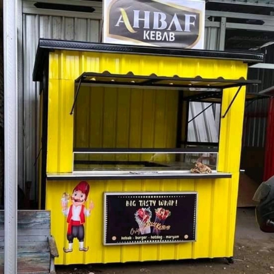 Jual Jual Booth Container Rombong Gerobak Kontainer Rombong Container Usaha Shopee Indonesia