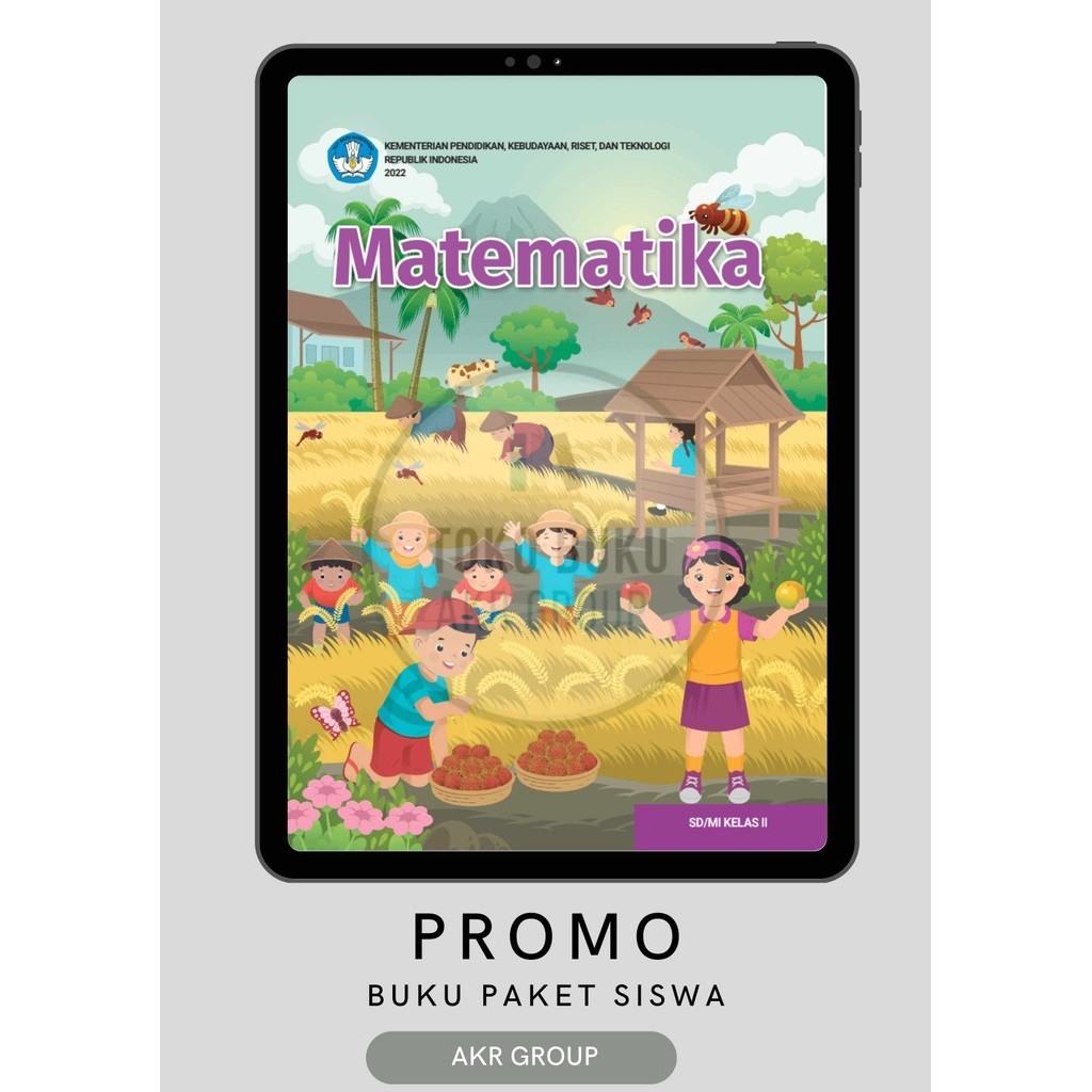 Jual Buku Paket Siswa Matematika Kelas 2 SD Kurikulum Merdeka TERBARU ...