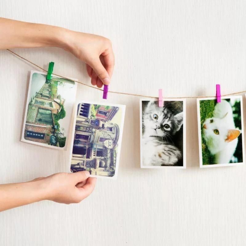 Jual PTO [ Paket 40 Pcs ] Penjepit Foto Warna Warni Wooden Clip Jepit ...