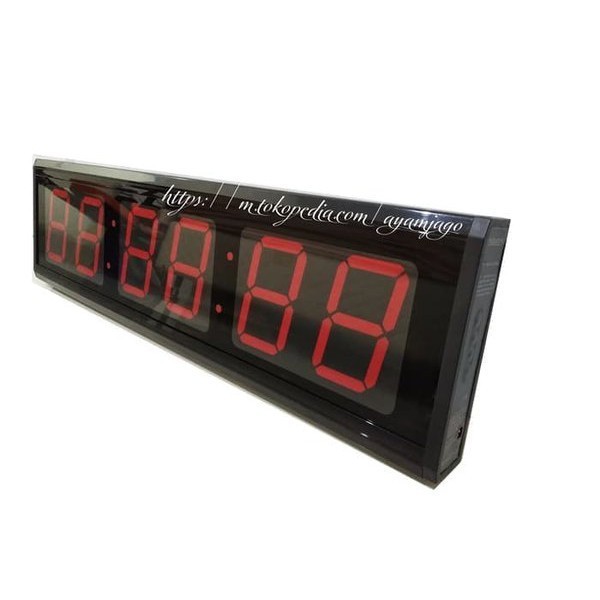 Jual Jam Led Digital Clock & Stopwatch Countdown Countup Timer ...
