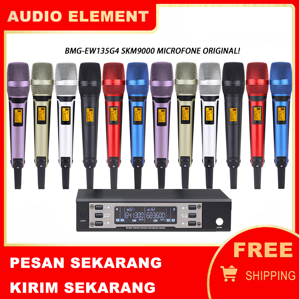 Jual Audio Element G Uhf Mikrofon Genggam Nirkabel Profesional Kinerja Panggung Dinamis