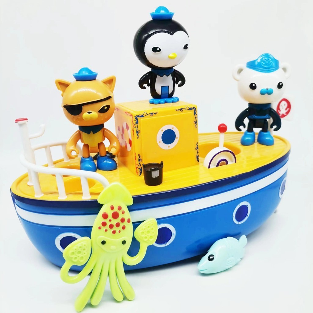 Jual octonauts Action Figures bath toys Kwazii Barnacles Peso GUP Bath ...