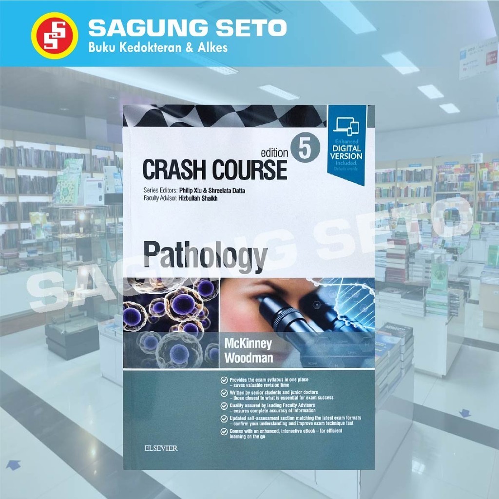 Jual CRASH COURSE PATHOLOGY 5ED - MCKINNEY | Shopee Indonesia