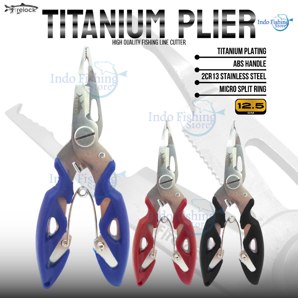 Jual Tang Split Ring Mini Fishing Plier Pliers Stainless Steel Cutting ...