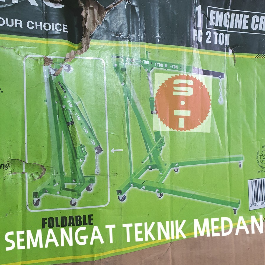 Jual 2ton Engine Crane Alat Angkat Pengangkat Mesin Mobil 2 Ton 2 T