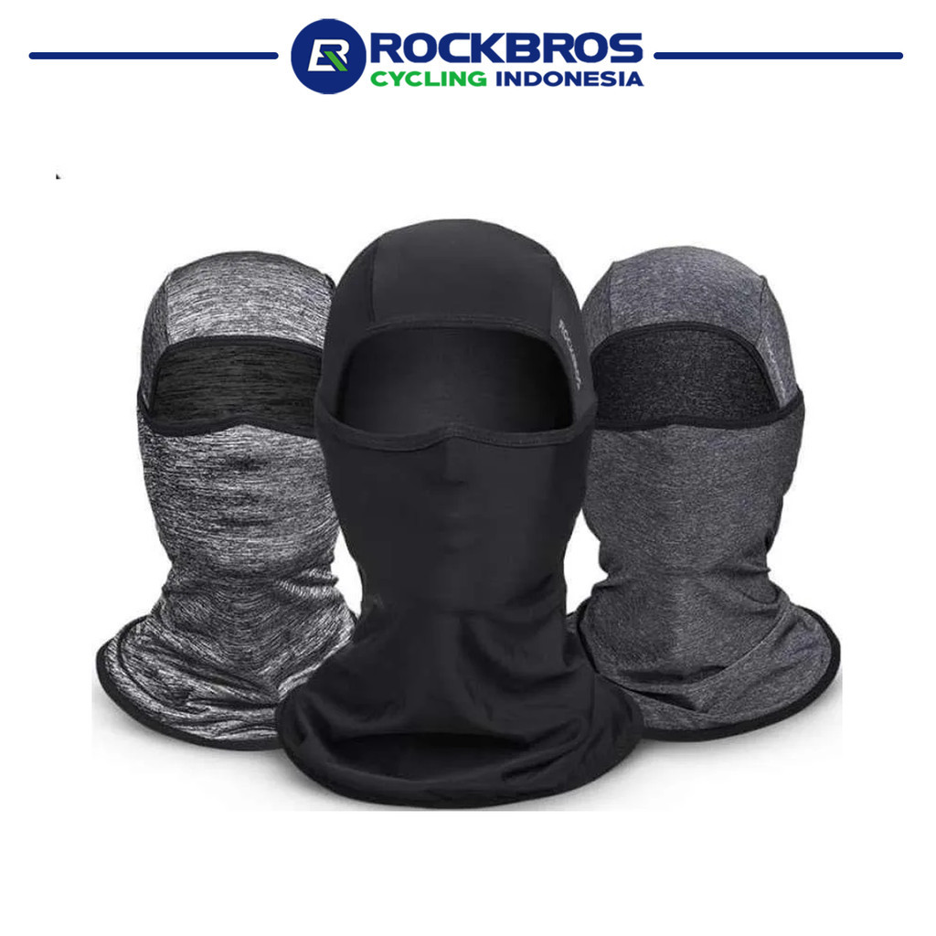 Jual ROCKBROS Masker Balaclava LF7162 Full Face Long Anti UV SPF50 ...