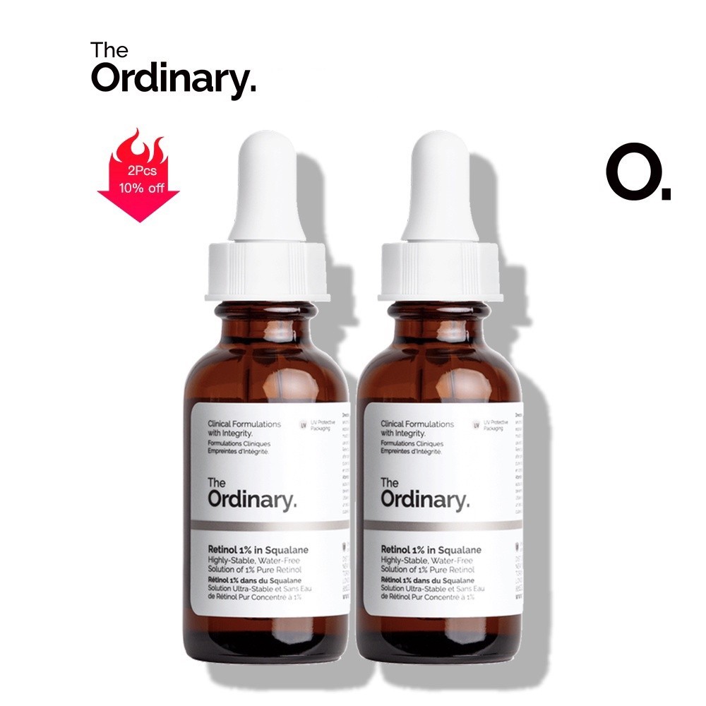 Jual [2 bottles 10% off] The Ordinary Retinol 1% In Squalane Age ...