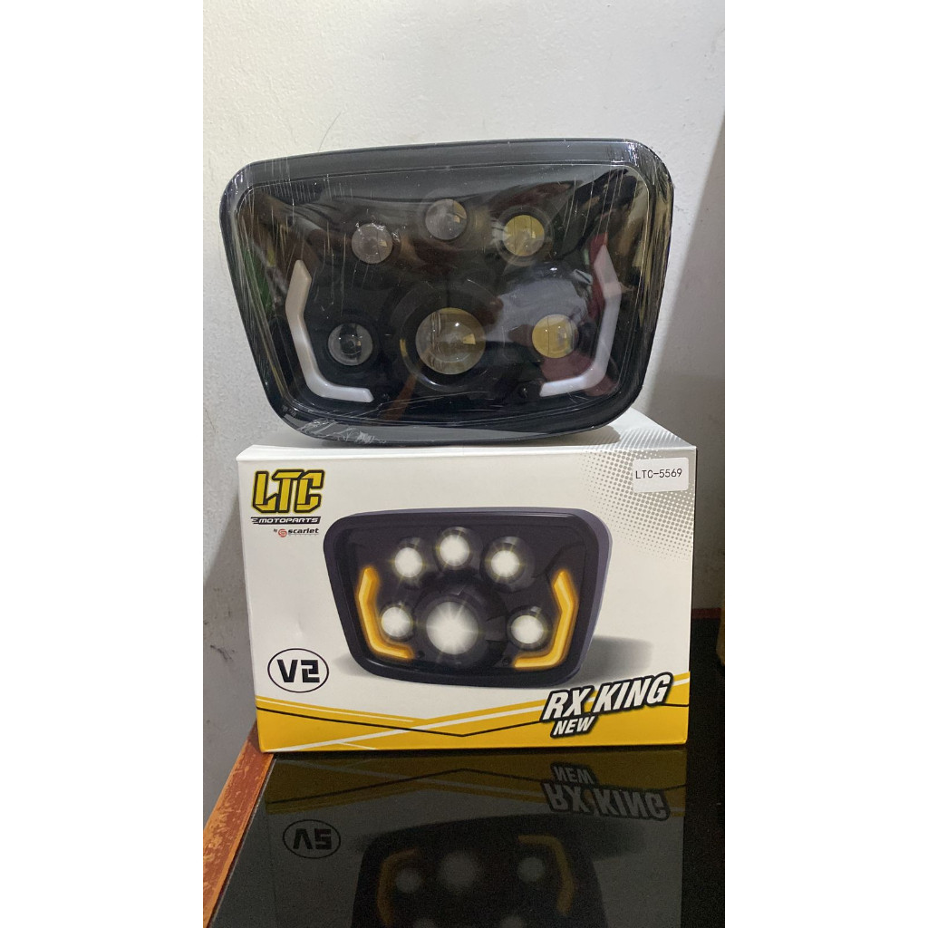 Jual Headlamp RX King New Daymaker LED LTC 5569 V2 BILLET Lampu depan ...