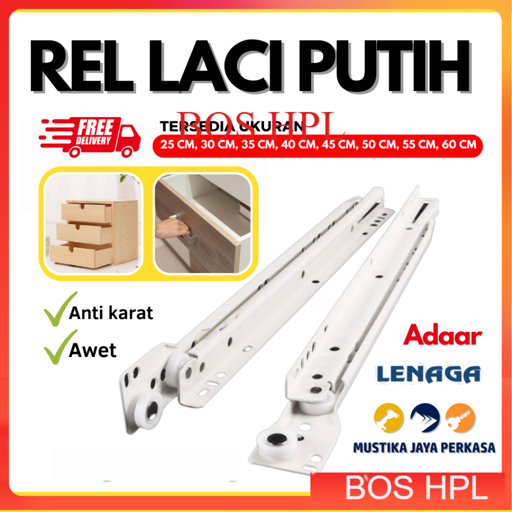 Jual Rel Laci Besi Putih Rel Laci Roda Besi Bukan Rel Laci Single Track ...