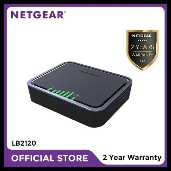 Jual Netgear LB2120 4G LTE Modem with Dual Ports Garansi 2