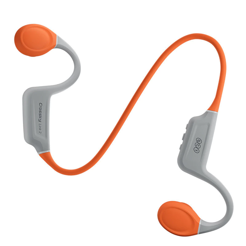 QCY T25 Crossky Link2 Sport Headset | Bone Conduction Style | Open-Ear | Bluetooth 5.3 | IPX5 | 8 Jam Playtime | Mic ENC
