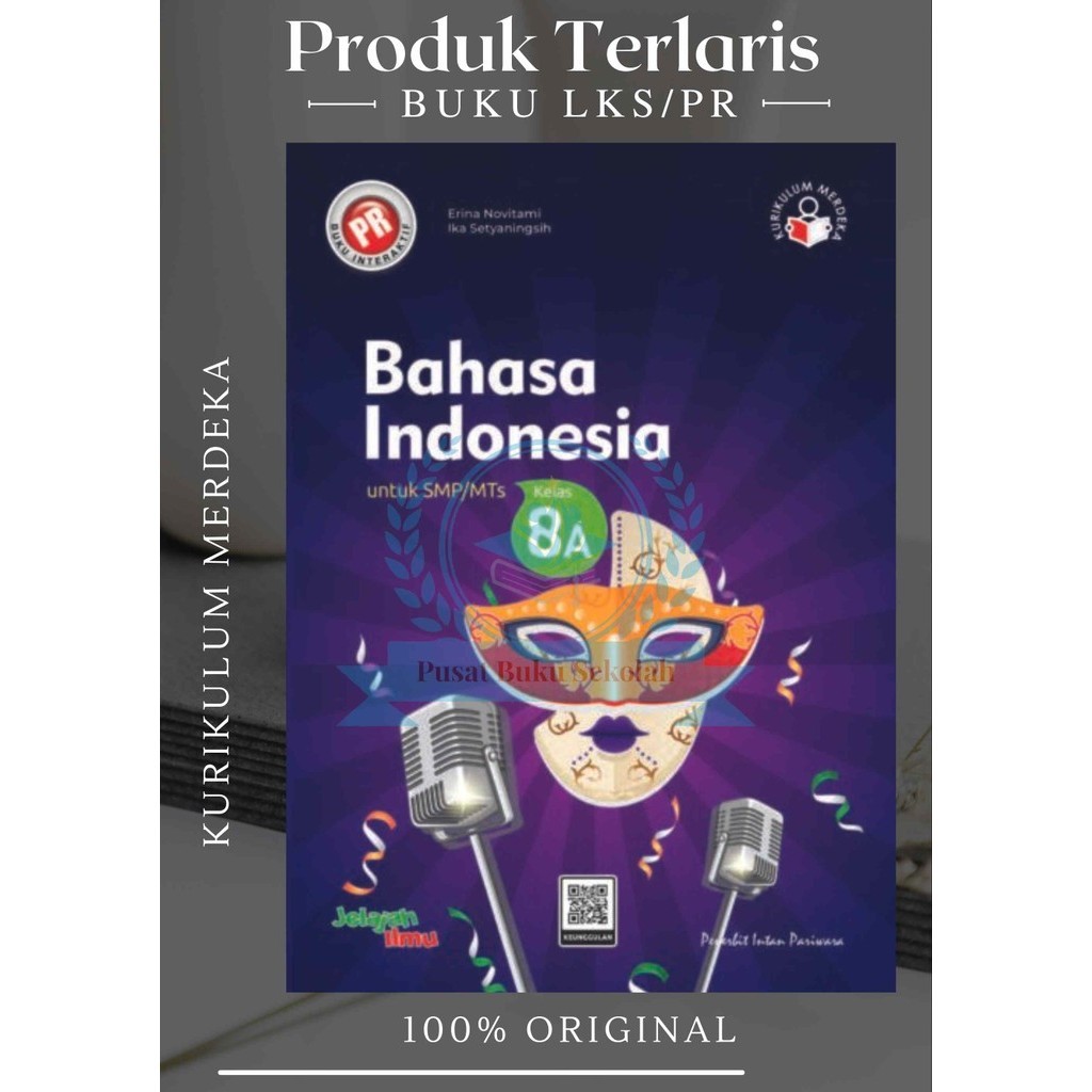 Jual Buku Pr/Lks Bahasa Indonesia Kelas 8 SMP/MTS Semester 1 Kurikulum ...