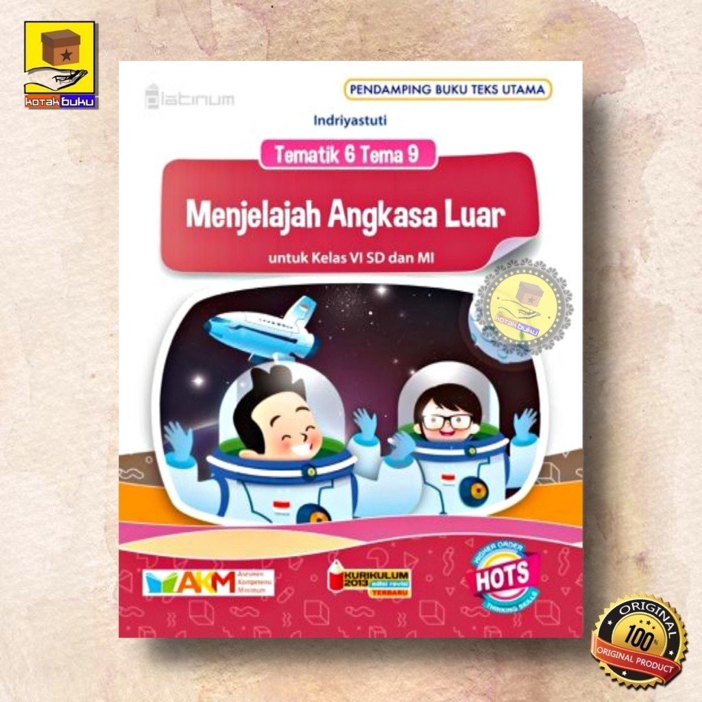 Jual BUKU TEMATIK SD KELAS 6 TEMA 1 2 3 4 5 6 7 8 9 AKM - HOTS PLATINUM ...