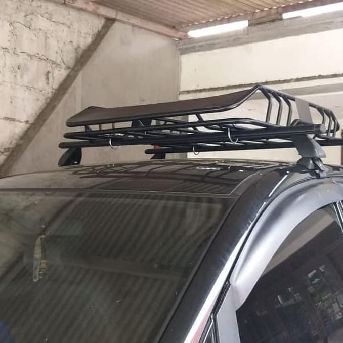 Jual PAKET SUPER Roof Top Rack Mobil Lokal plus Rhino Cross Bar - Buzz ...