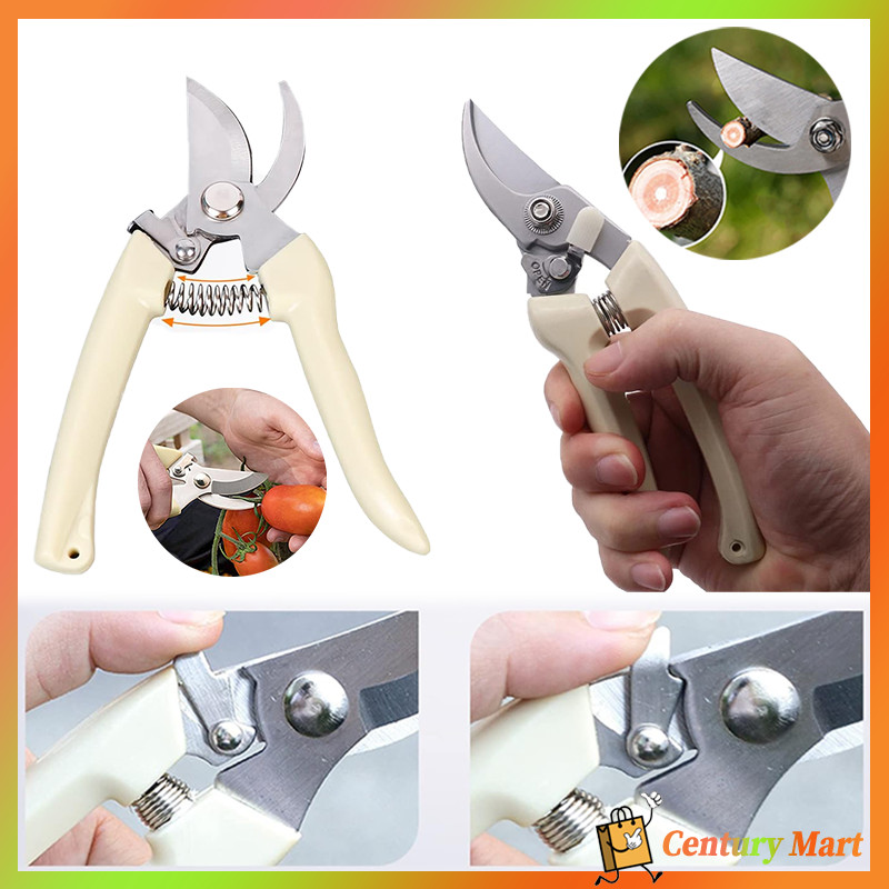 Jual Gunting Dahan Ranting Stek Pruning Stainless Steel/Pruning Shears ...