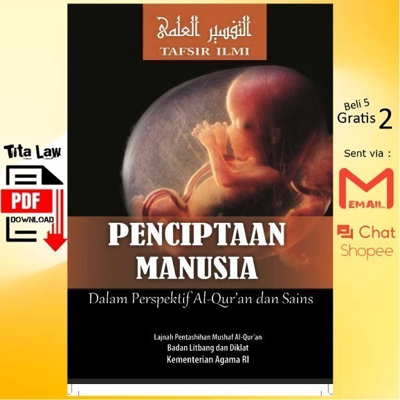 Jual Penciptaan Manusia dalam Perspektif Al-Quran dan Sains Tafsir Ilmi