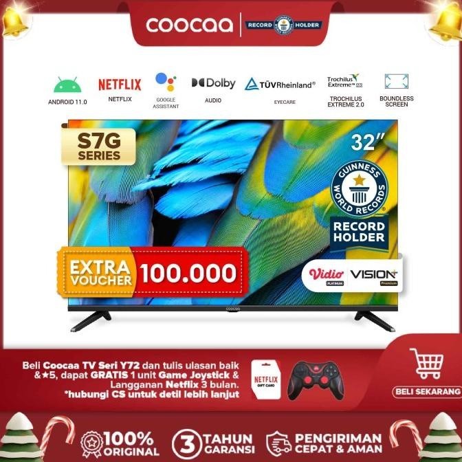 Jual Coocaa Led Tv 32 Inch Android 11 0 Digital Tv 2 4g 5g Wifi