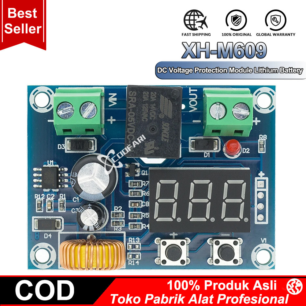 Jual XH-M609 XH M609 LOW VOLTAGE DISCONNECT LVD 12-36V DC XHM609 ...