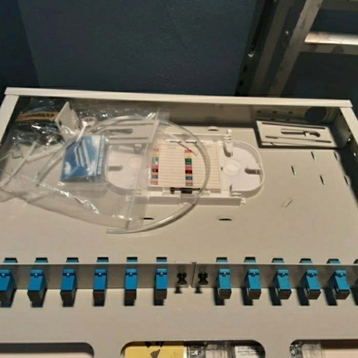 Jual OTB/ODF RACK 12-144CORE FIBERLINK LENGKAP PIGTAIL | Shopee Indonesia