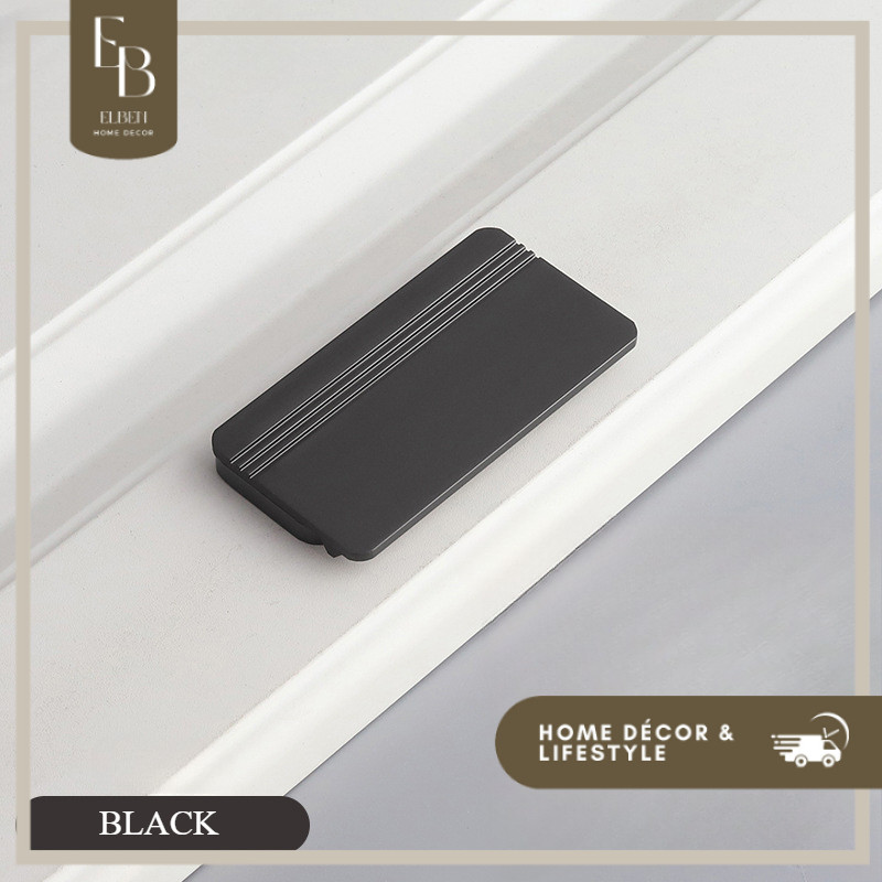 Jual ORSON Handle laci hitam / Pegangan lemari black/ Handle kabinet ...