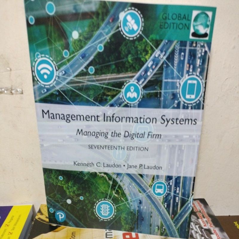 Jual management information system seventeenth edition Kenneth c laudon ...