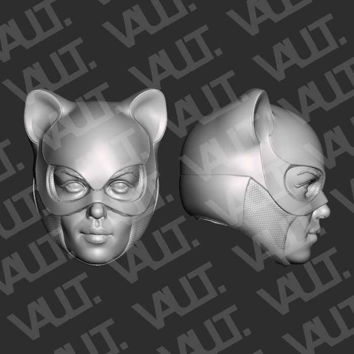 Jual Custom Figure Heads and Accessories Have Not Been Painted Mezco DC