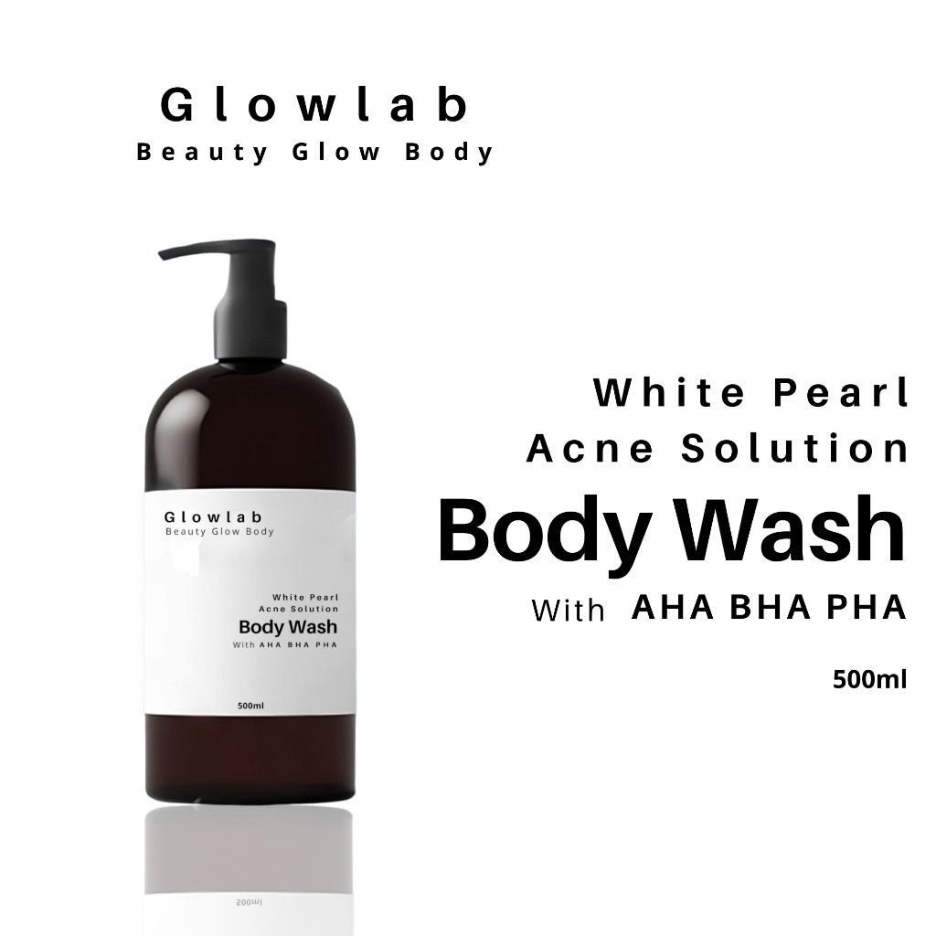 Jual Glowlab Glow Acne Solution Body Wash Sabun Mandi Pencegah