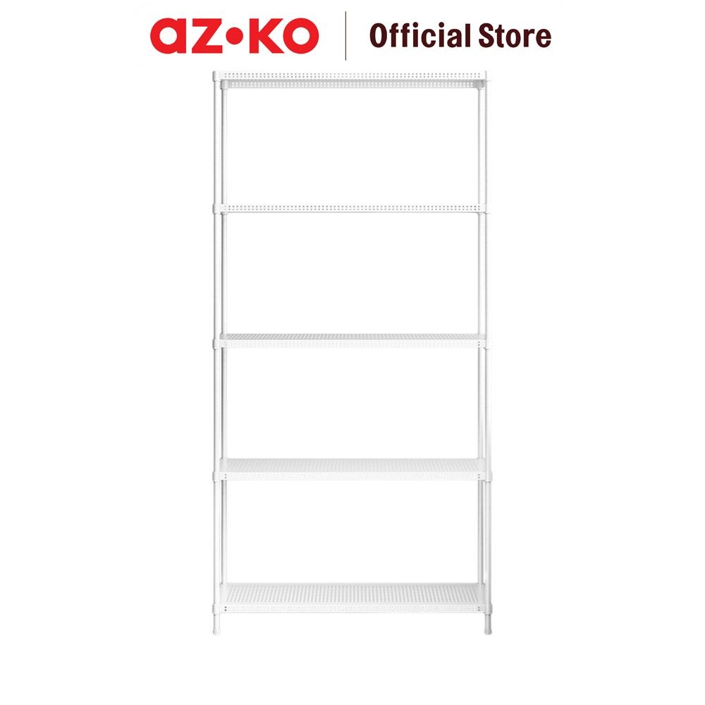 Jual AZKO Masterspace 90X30X180 cm Rak Besi 5 Tingkat Perforated ...