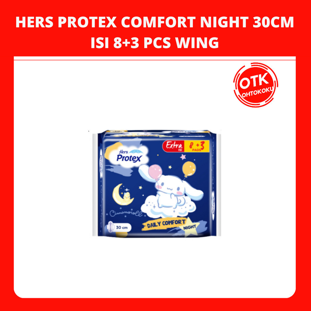 Jual HERS PROTEX Daily Comfort Night Pembalut Wanita Cinnamoroll Bag 8