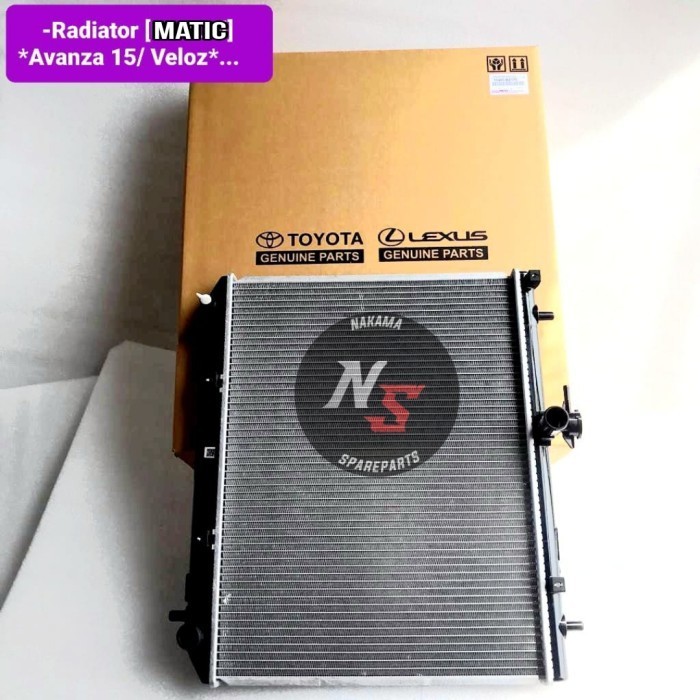 Jual Radiator assy Avanza 1.5/1.500Cc - Veloz matic asli original ...
