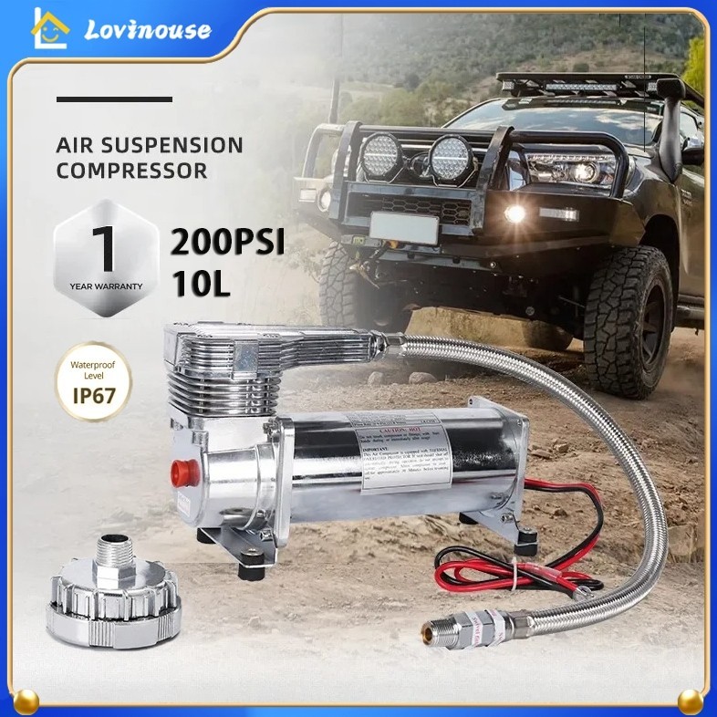 Jual Motor Kompresor Angin Telolet 12v 24v Universal Air Suspension Compressor 200psi Air