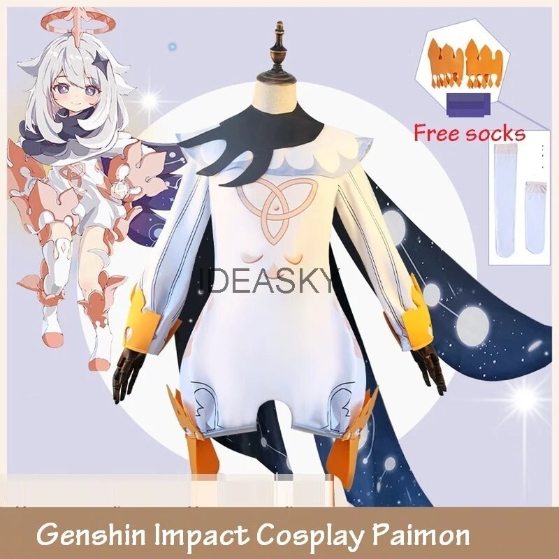 Jual PREORDER game Genshin Impact Cosplay Paimon Outfit Party Dress ...