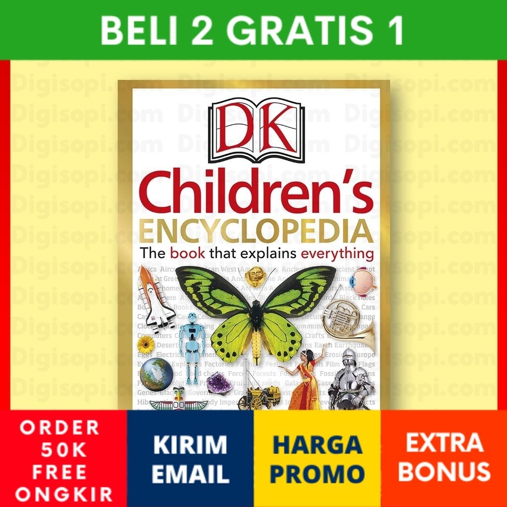 Jual DK Children's Encyclopedia - The Book That Explains Everything By ...