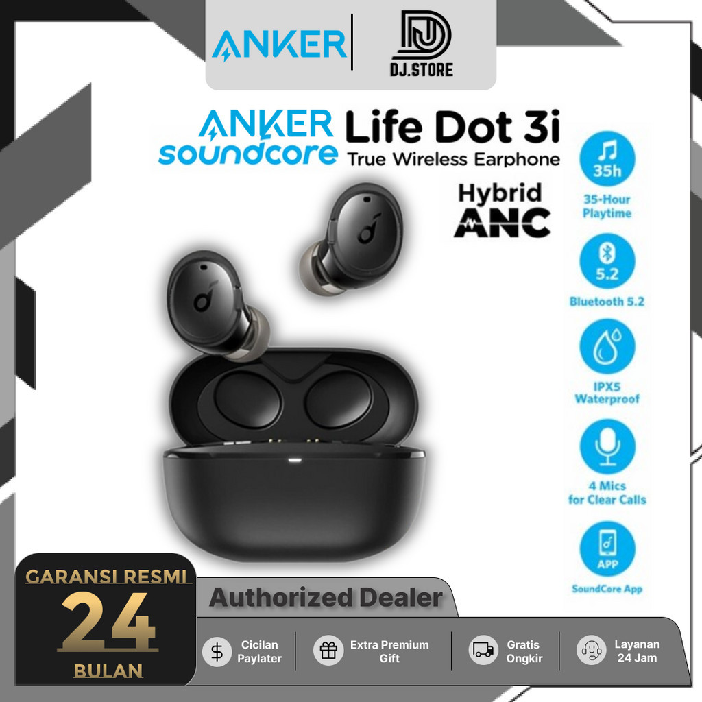 Jual True Wireless Earbuds Anker Soundcore Life Dot 3i - Garansi Resmi ...