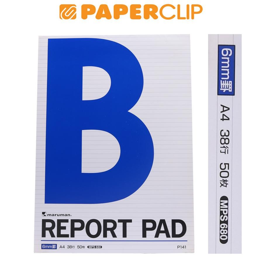 Jual REPORT PAD A4 MARUMAN P141/A 6MM | Shopee Indonesia