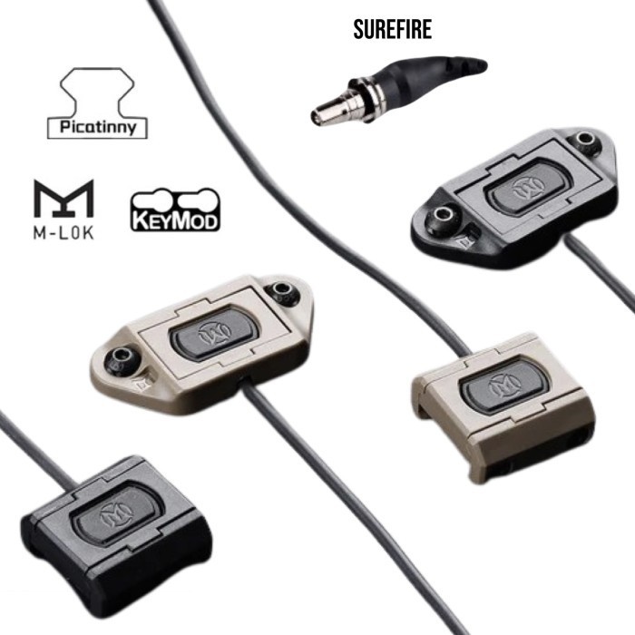 Jual Modlite Modbutton Pressure Switch Senter Surefire Mlok Keymod ...