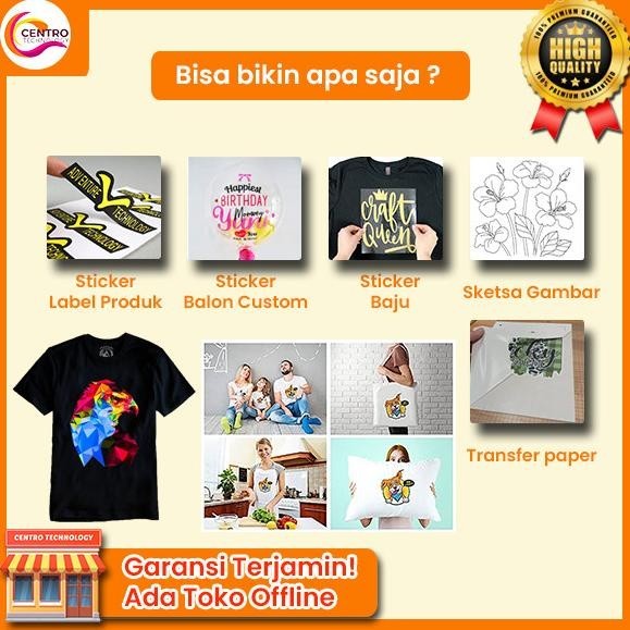 Jual SPESIAL PROMO! Paket Usaha Cetak Kaos (Mesin Press Kaos & Cutting ...