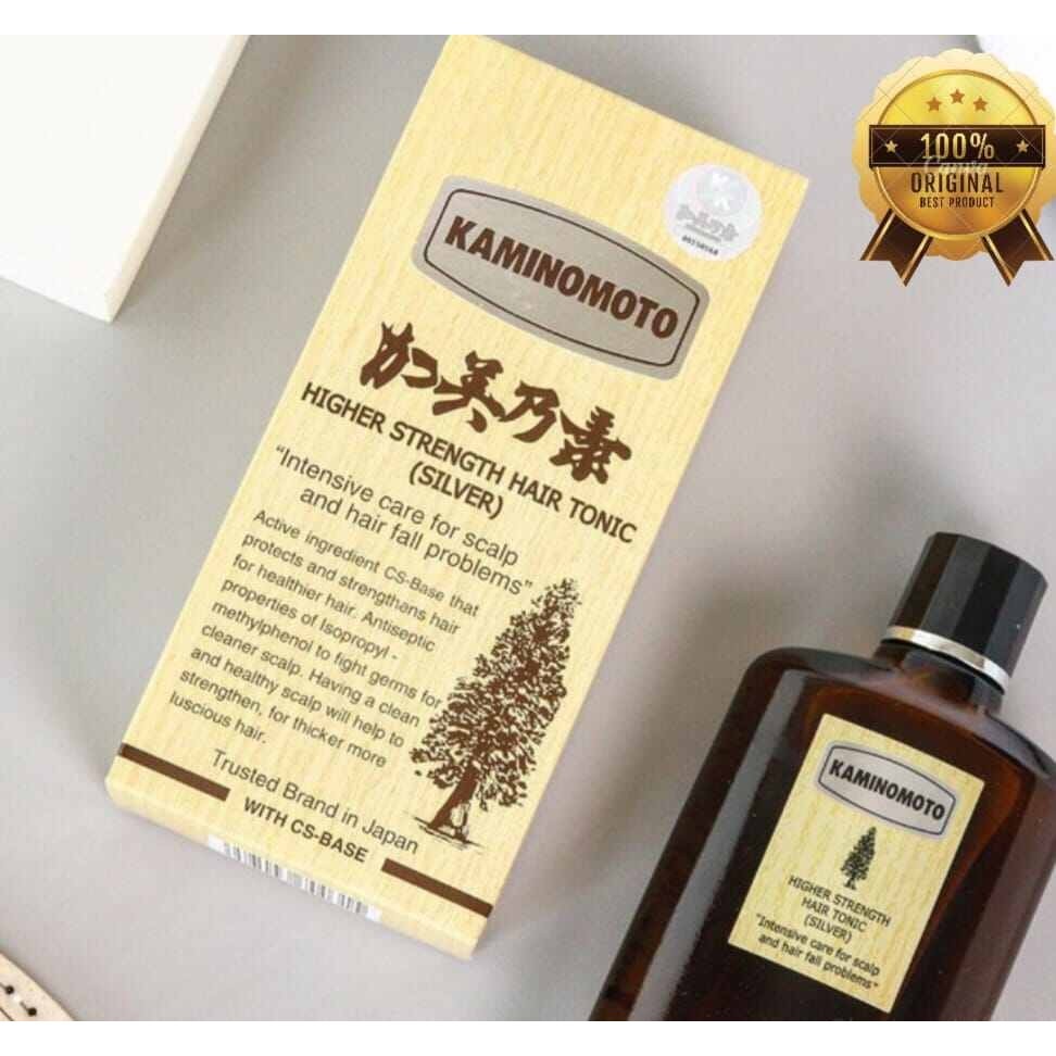 Jual KAMINOMOTO HAIR tONIC SILVER ( Hingher strength Hair Serum