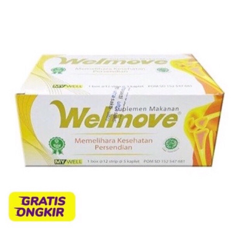 Jual Welmove Suplemen Makanan Per Box 12 Lembar / Welmove Biasa / AT ...