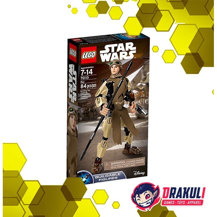 Jual Toys LEGO Star Wars Buildable Figures - Rey 75113 | Shopee Indonesia