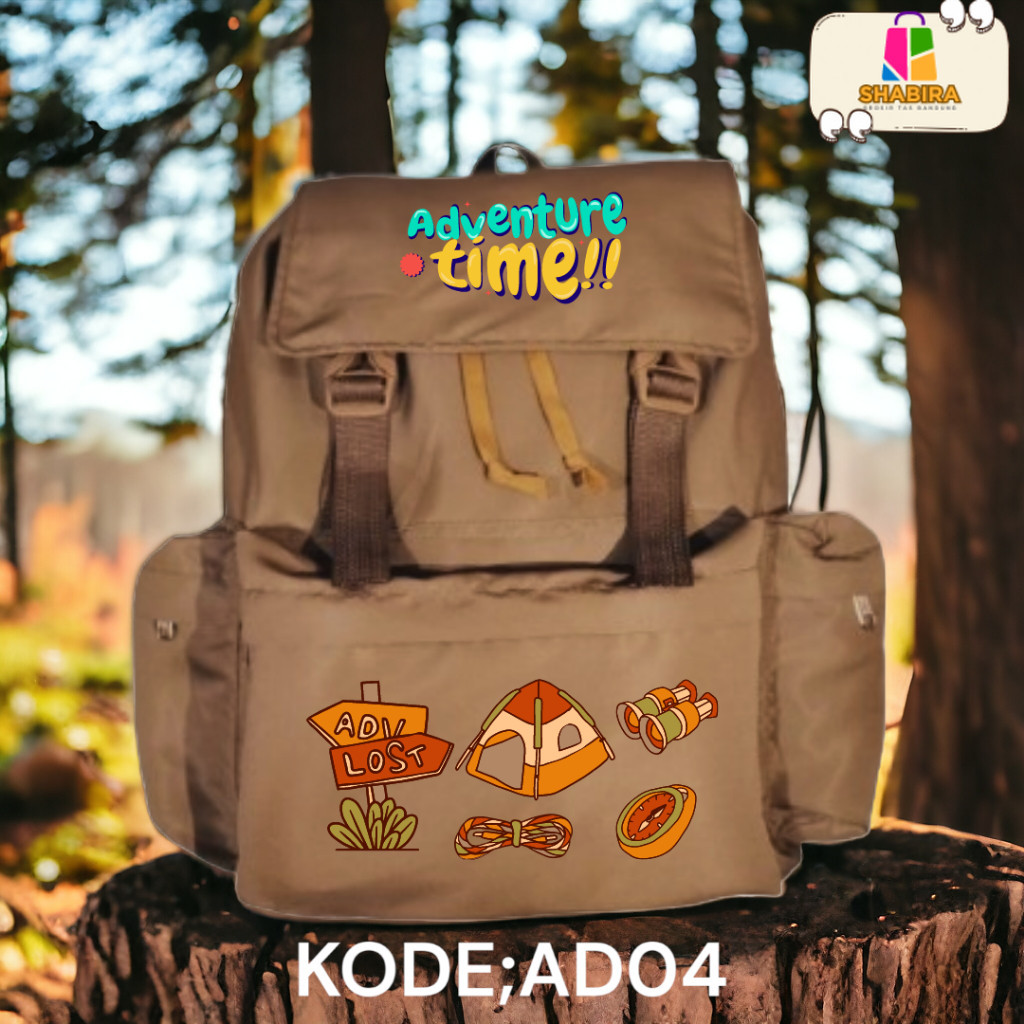Jual TAS RANSEL BACKPACK SEKOLAH SERIE ADVENTURE / PETUALANGAN SHERINA ...