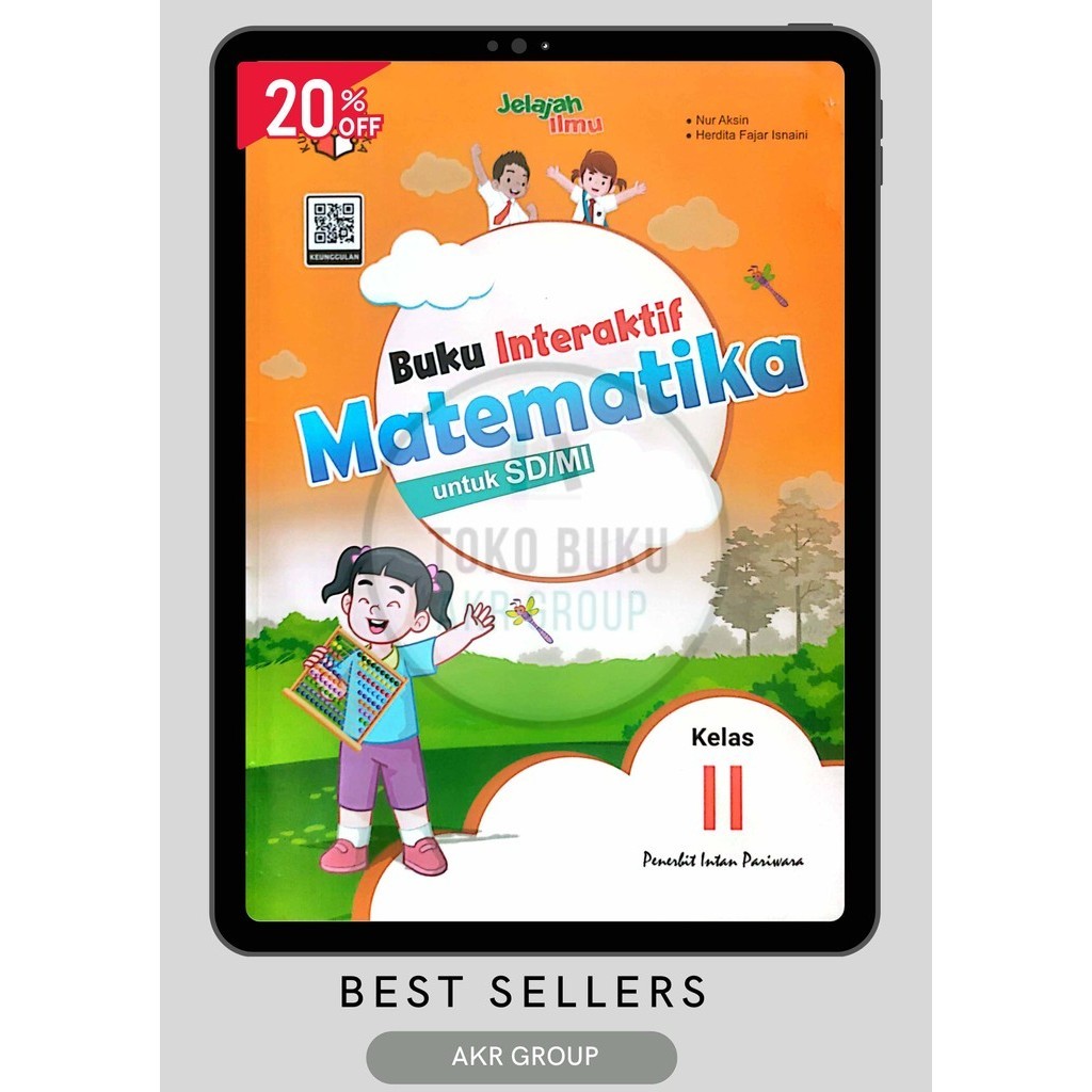 Jual Buku Interaktif Matematika SD Kelas 2 Kurikulum Merdeka Intan ...