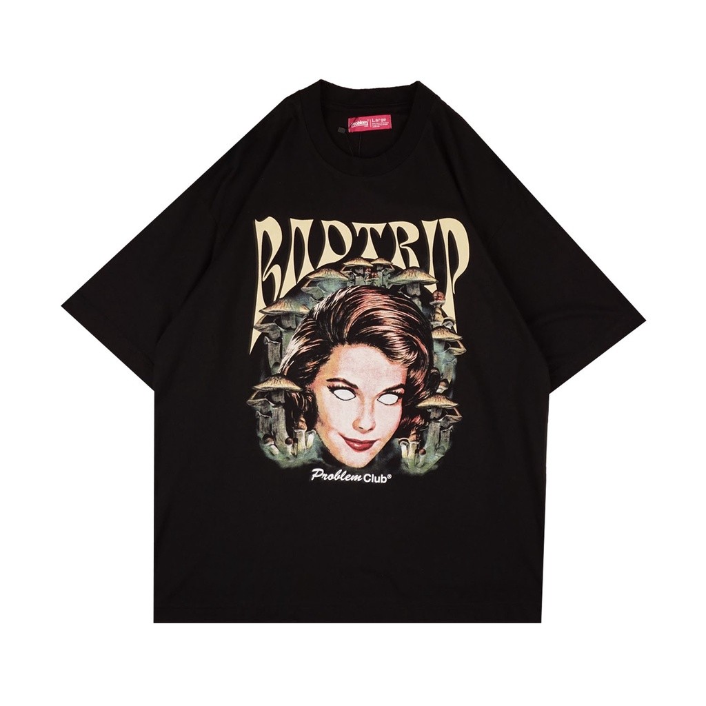 Jual Problem Club - T-Shirt Oversize - 016 Noni Black | Shopee Indonesia