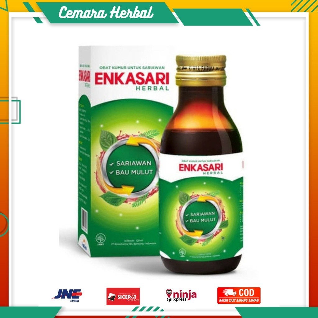 Jual Obat Kumur Sariawan Enkasari 120 ml Efektif Mengatasi Sariawan dan ...