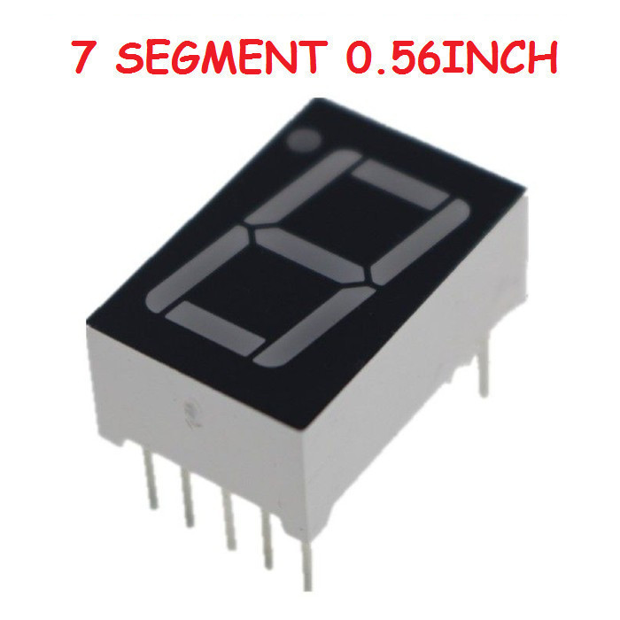Jual PART TOOL Seven Segment LED 7 Segmen 0.56 inch Merah | Shopee ...