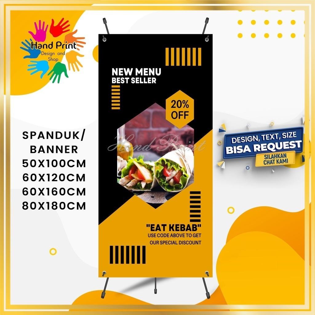 Jual SPANDUK / BANNER Jualan Kebab Turki Promo Kebab B Spanduk Custom ...