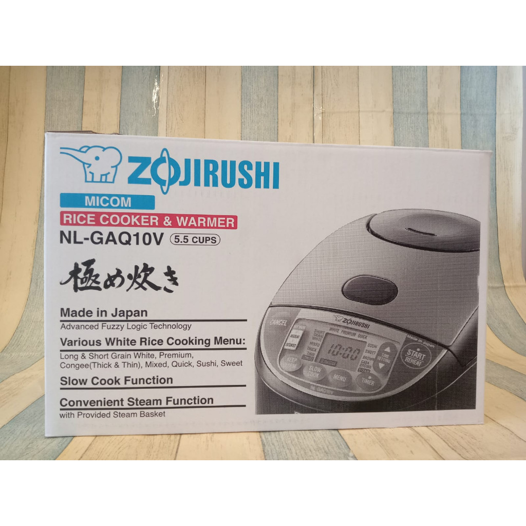 Jual Barang Mehong Rice Cooker Digital 1 Liter Zojirushi NLGAQ10 Made