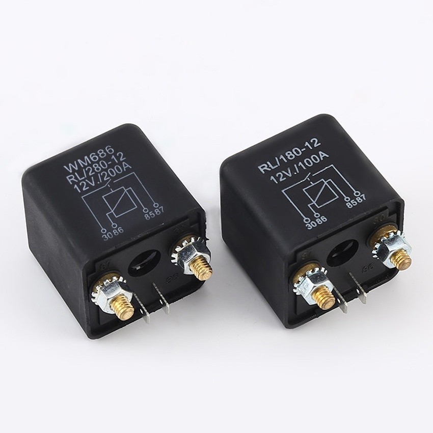 Jual Relay Stater Starter Mobil 2 Kaki 200A/100A 12 Volt Wm686 Untuk ...