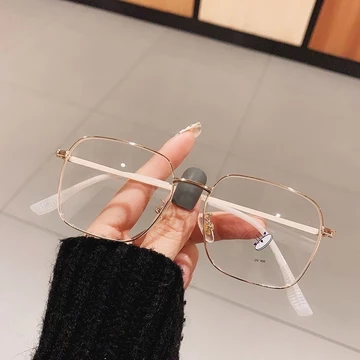 FOMAMATA Kacamata Minus Photocromic Wanita Anti Radiasi Blueray 2 In 1 Bluechromic Frame Square