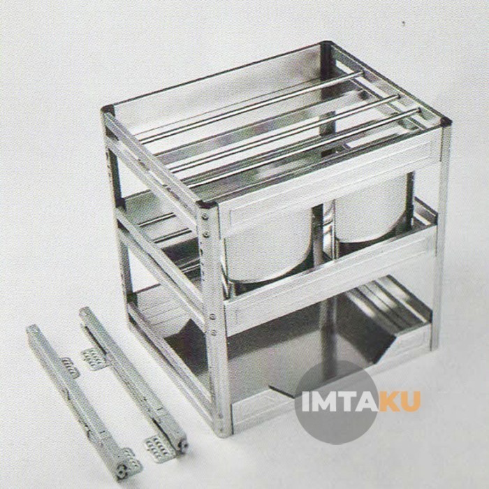 Jual Rak Botol Tarik Stainless Steel 304 Vitco SS 20540 SM Rel ...